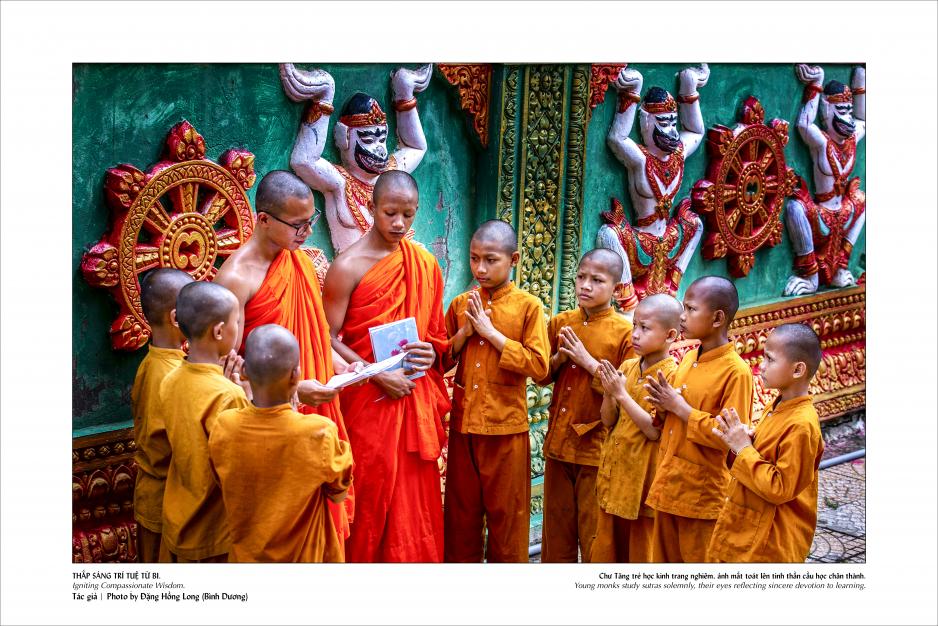 Sách ảnh nghệ thuật “Tuệ giác Phật giáo: Nhân phẩm và Hòa bình” chào mừng Đại lễ Vesak 2025