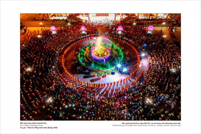 Sách ảnh nghệ thuật “Tuệ giác Phật giáo: Nhân phẩm và Hòa bình” chào mừng Đại lễ Vesak 2025