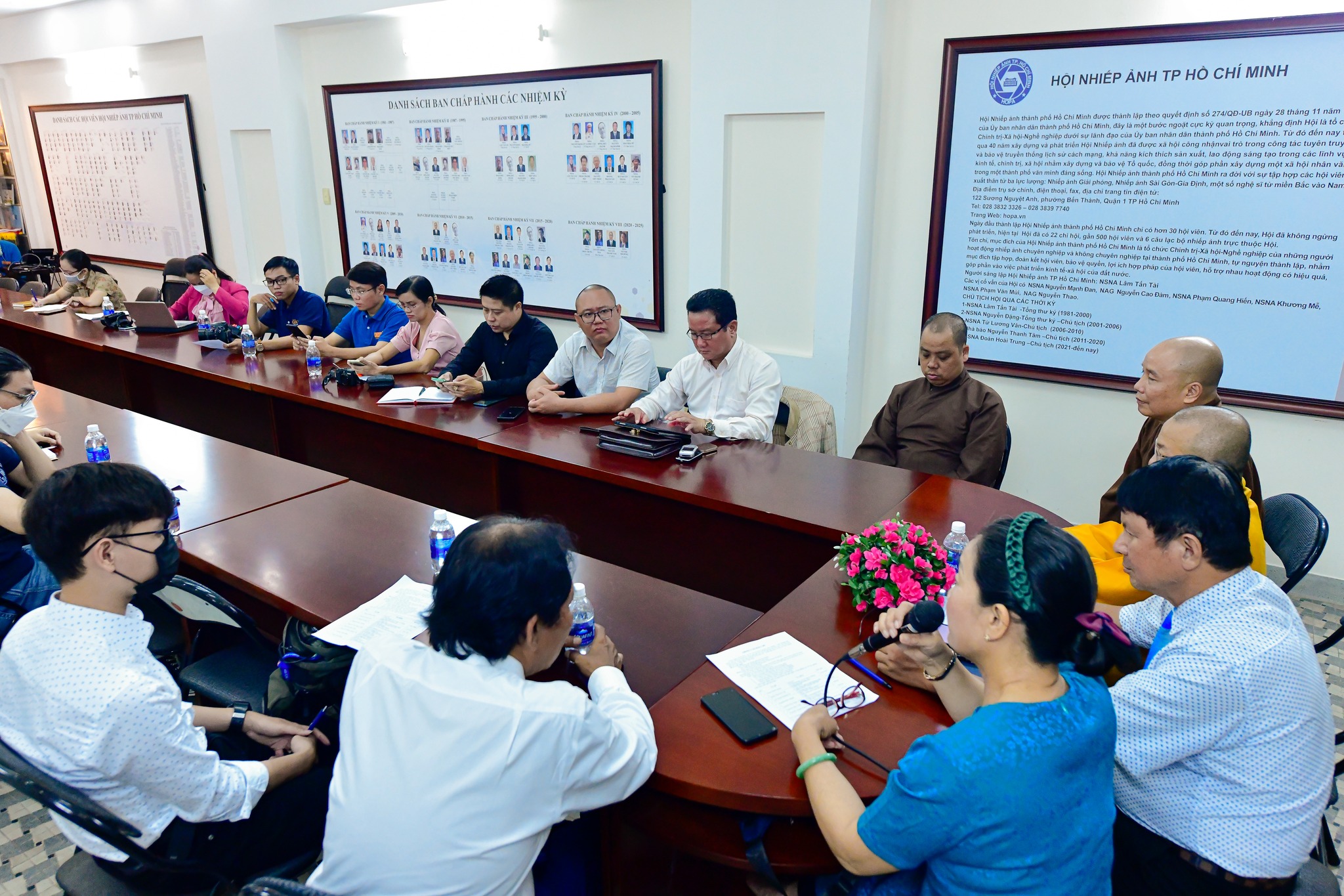 Họp báo &quot;Thông báo kết quả Cuộc thi Ảnh nghệ thuật: Phật giáo đồng hành cùng Dân tộc&quot;
