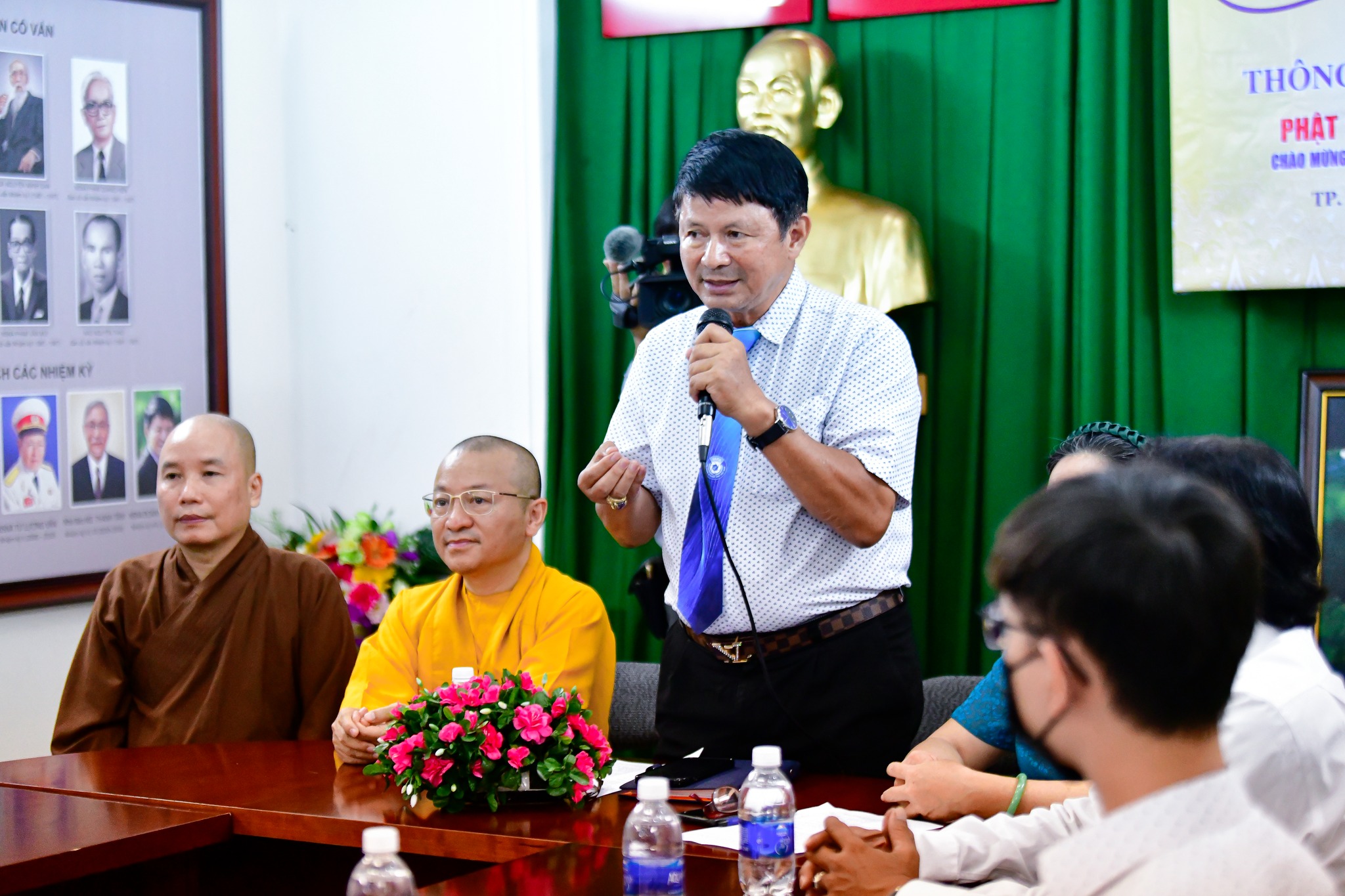 Họp báo &quot;Thông báo kết quả Cuộc thi Ảnh nghệ thuật: Phật giáo đồng hành cùng Dân tộc&quot;
