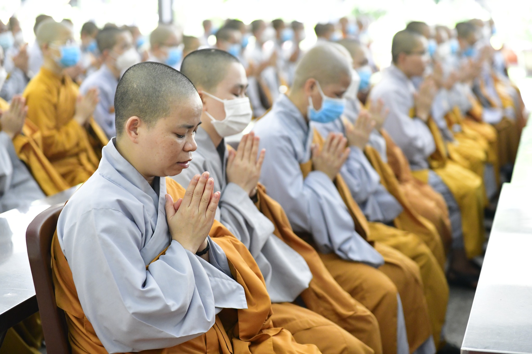 TT. Thích Nhật Từ chia sẻ pháp thoại &quot;Kỹ năng và lợi ích của thở thiền&quot; với hơn 1.200 Tăng Ni