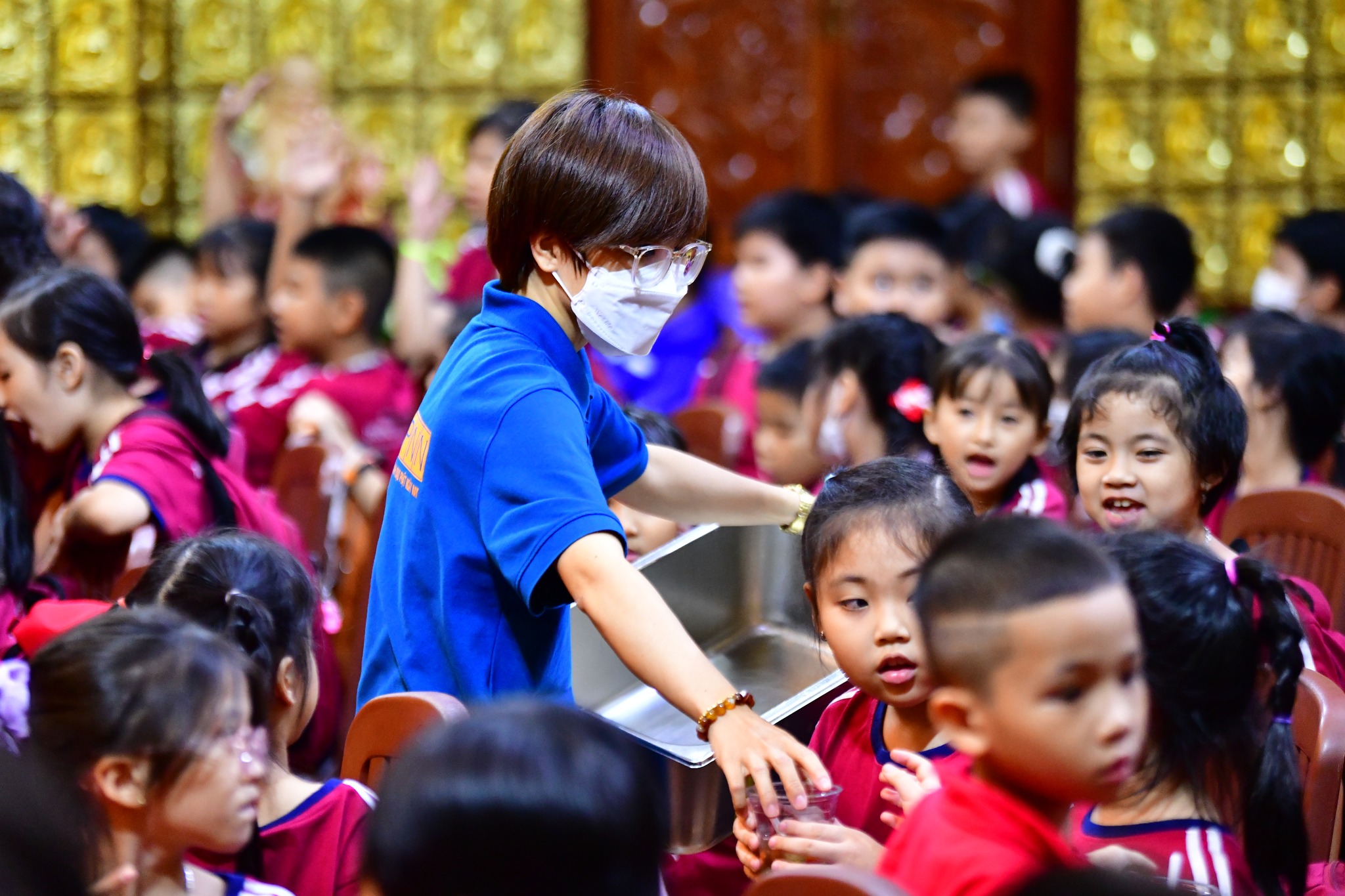 TT. Thích Nhật Từ gửi tặng 5 bài học từ đức Phật đến hơn 300 học sinh Trường Tiểu học Quốc tế Việt Mỹ