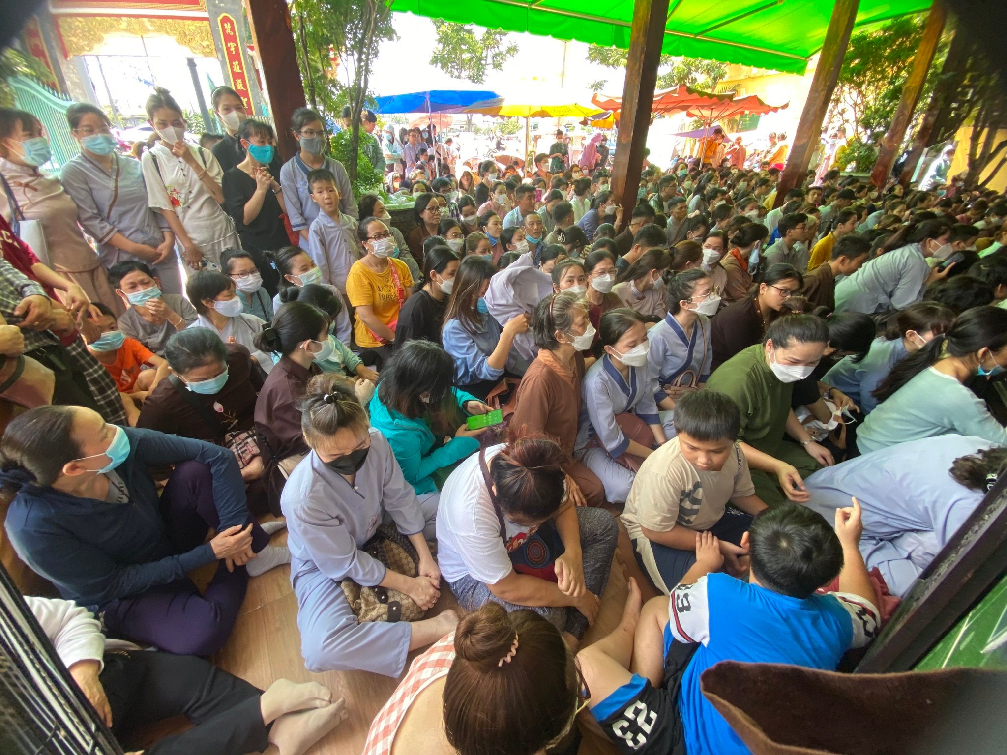 SC. Giác Lệ Hiếu thuyết giảng đến gần 1.000 Phật tử tại Chùa An Lạc (Tp. Thủ Đức, Tp. HCM)