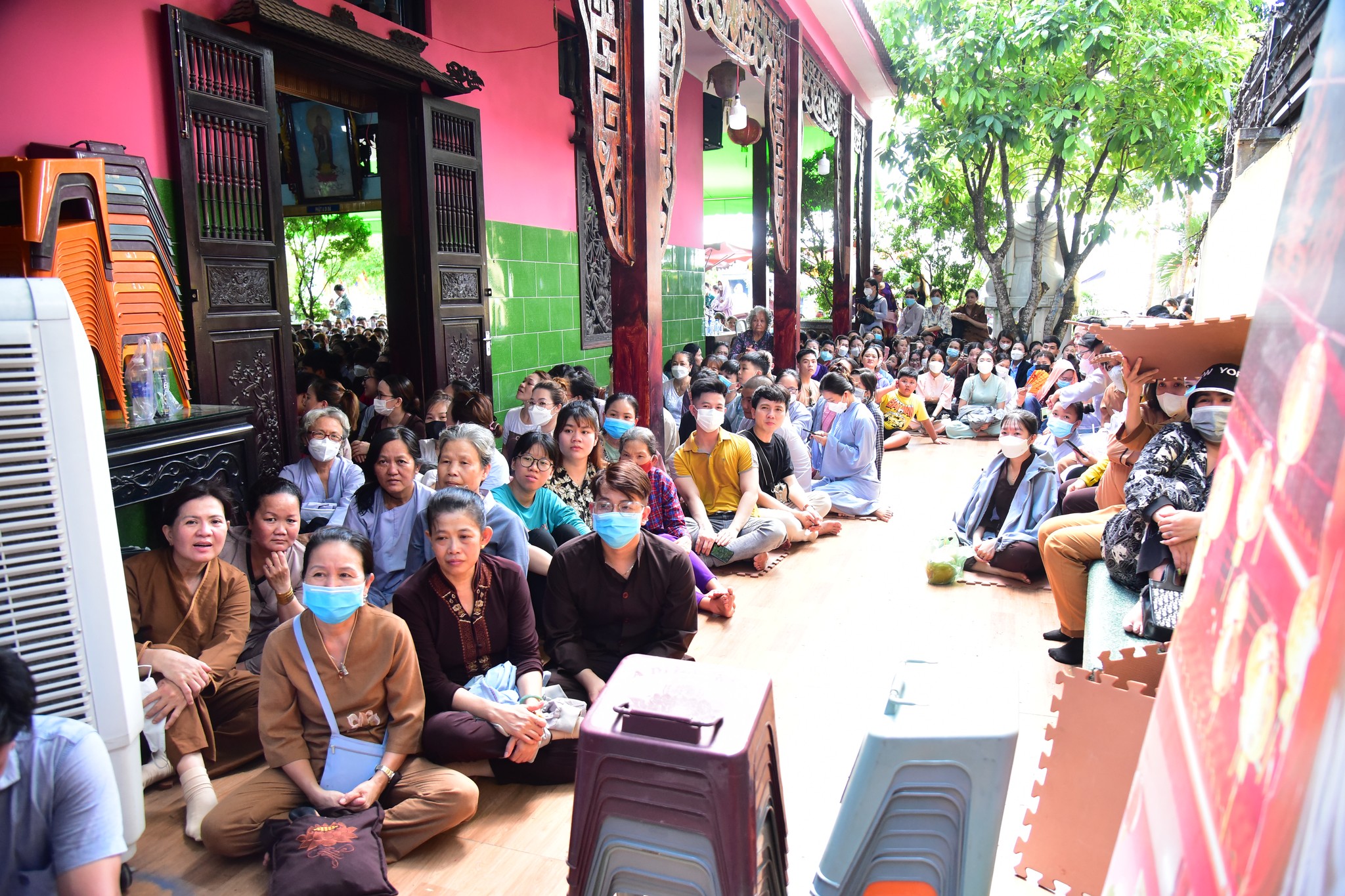 SC. Giác Lệ Hiếu thuyết giảng đến gần 1.000 Phật tử tại Chùa An Lạc (Tp. Thủ Đức, Tp. HCM)