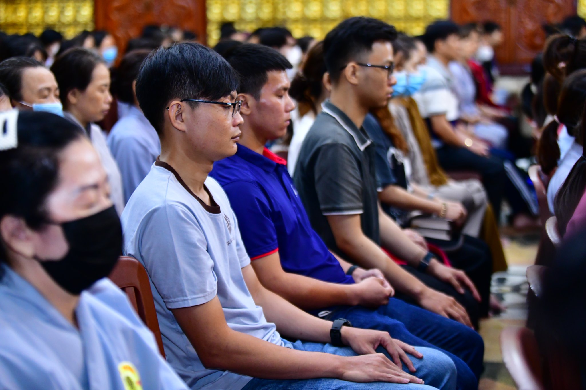 TT. Thích Thiện Trí mang nguồn năng lượng an lành đến hơn 500 bạn trẻ tại Chùa Giác Ngộ