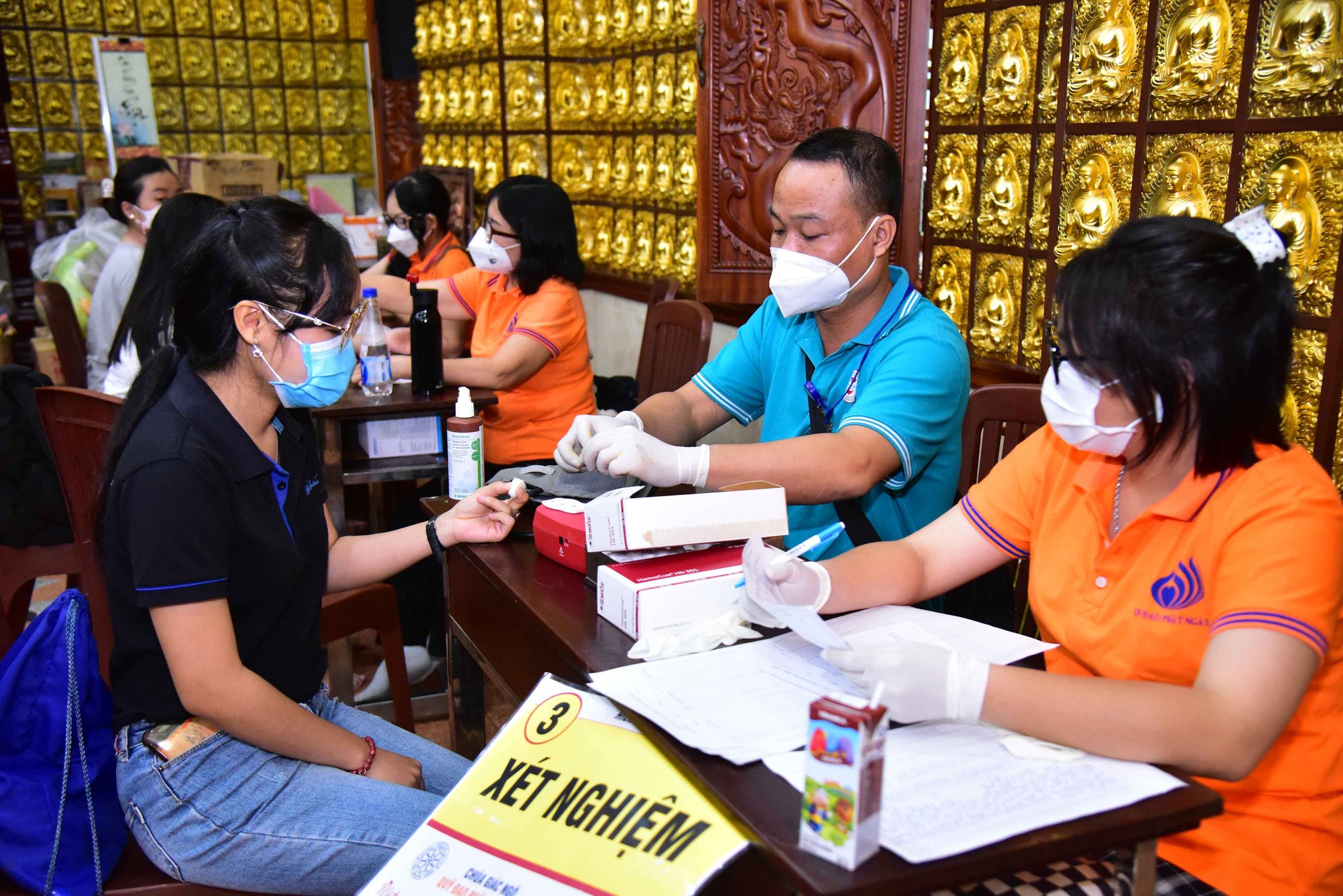 Chùa Giác Ngộ tạo thiện duyên giúp hơn 700 người hiến máu nhân đạo