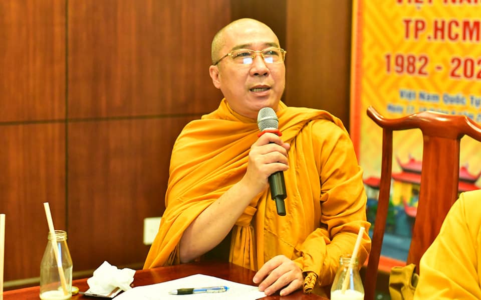 Phiên họp dự thảo nhân sự và kế hoạch Phật sự của Ban Phật giáo Quốc tế Tp. HCM, ngày 13/07/2022
