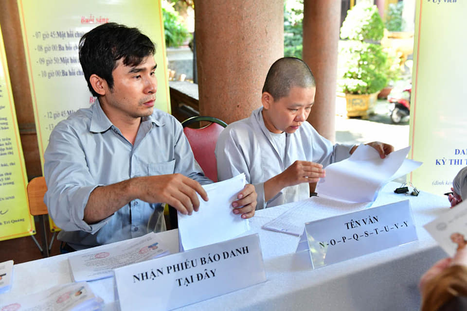 Chính thức phát phiếu báo danh Kỳ thi Tuyển sinh Cử nhân Phật học Khóa XVII tại Học viện PGVN tại Tp. HCM