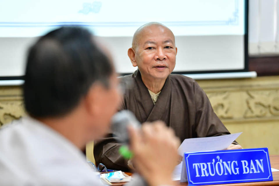 Buổi xét duyệt đề cương luận văn Thạc sĩ Phật học Khóa IV, chuyên ngành lịch sử Phật giáo tại Học viện PGVN tại Tp. HCM