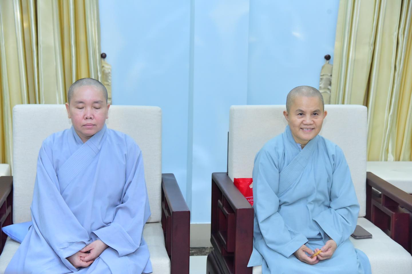 Ban Trị sự GHPGVN huyện Bình Chánh thăm, chúc Tết Học viện Phật giáo Việt Nam tại TP.HCM