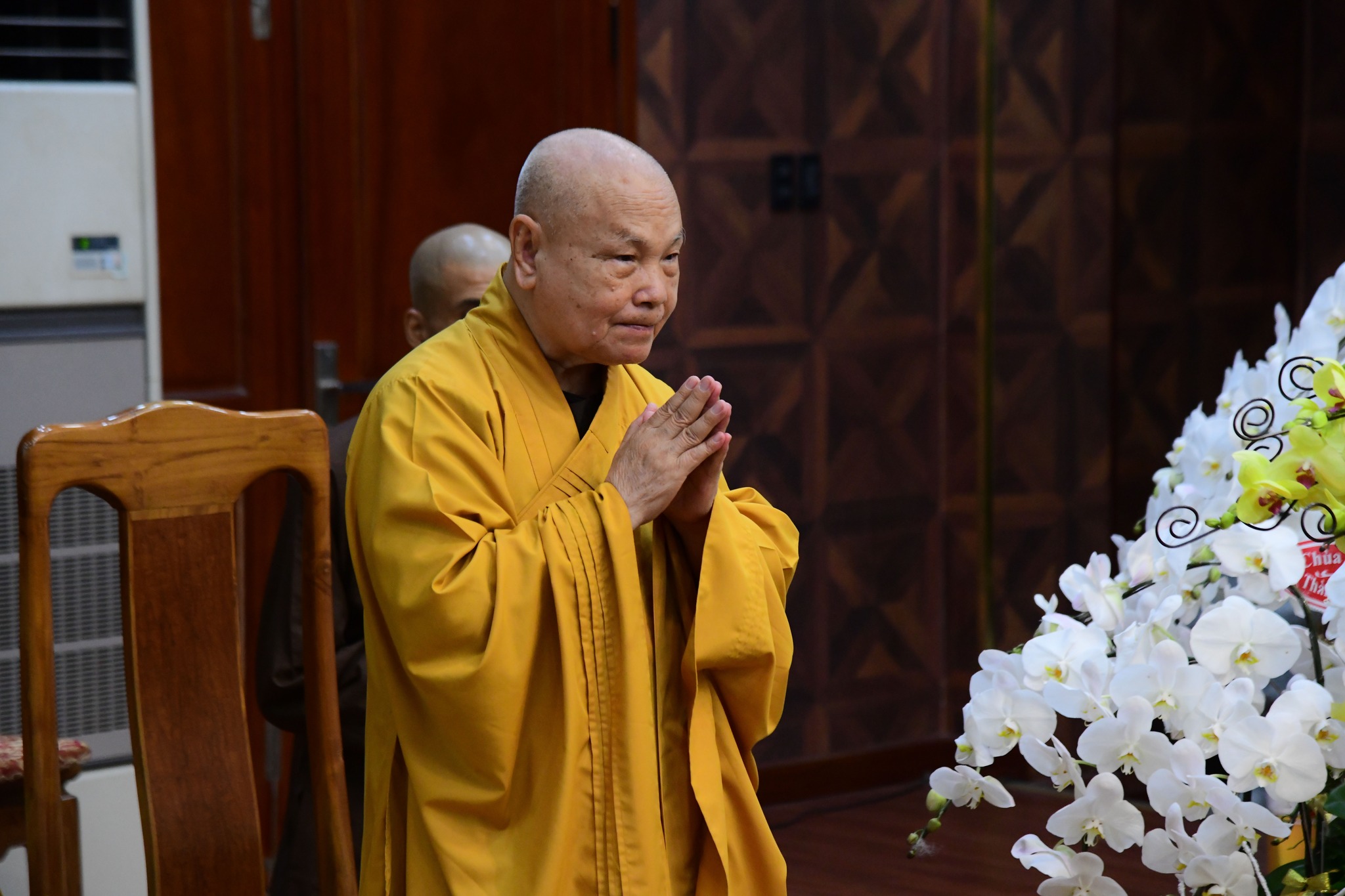 Thượng tọa Thích Nhật Từ dự lễ tưởng niệm Hòa thượng Thích Thiện Từ tại chùa Minh Đạo