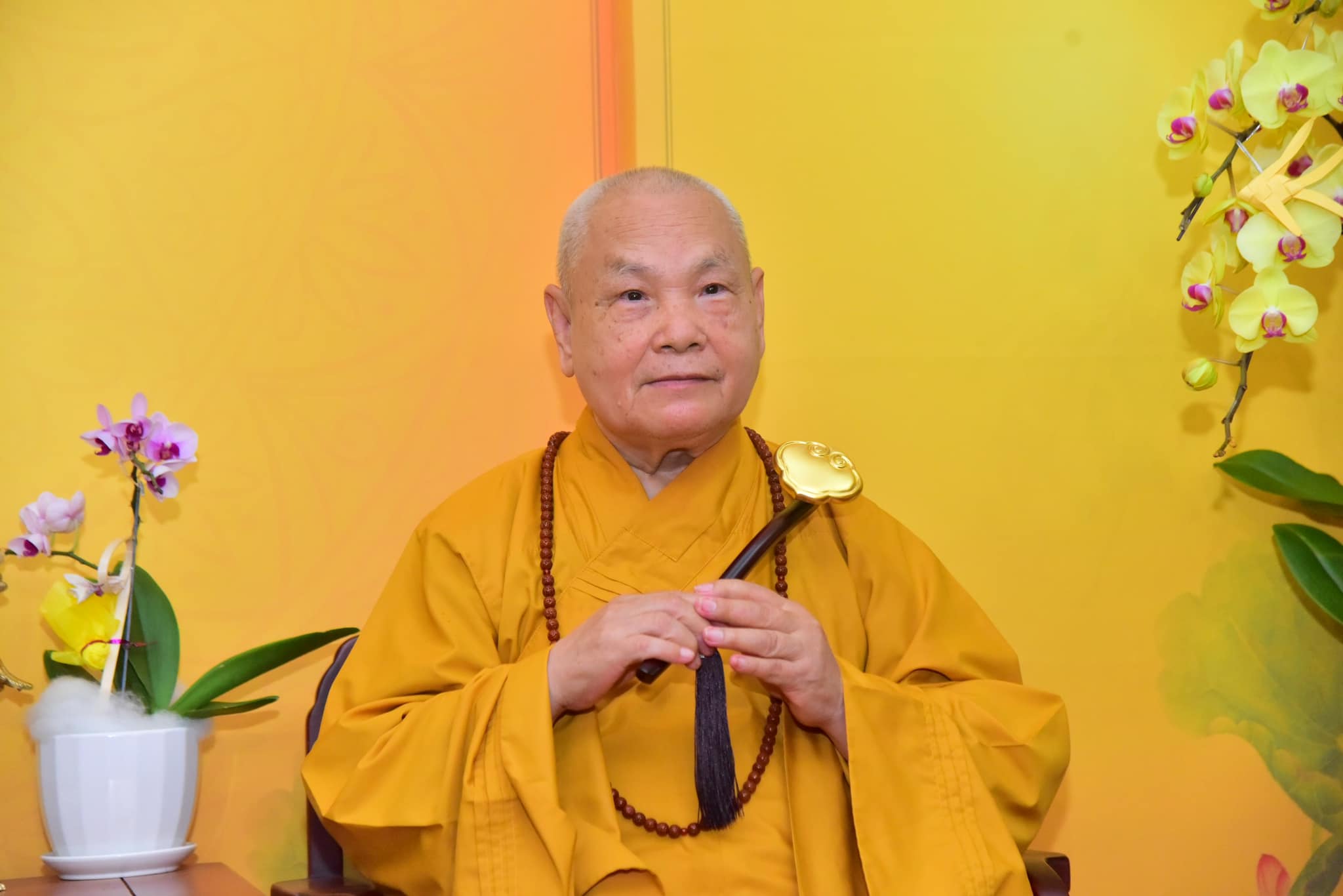 Ban Trị sự GHPGVN TP.HCM thăm và chúc Tết Hòa thượng Chủ tịch, Ban Thường trực HĐTS Trung ương GHPGVN