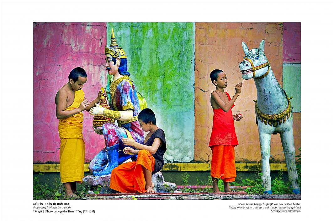 Sách ảnh nghệ thuật “Tuệ giác Phật giáo: Nhân phẩm và Hòa bình” chào mừng Đại lễ Vesak 2025