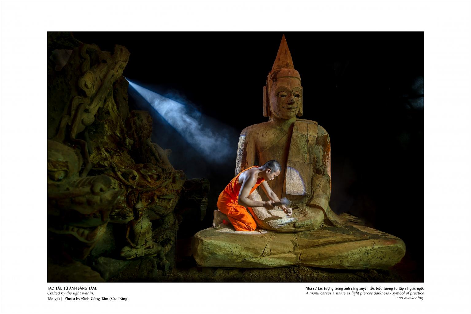 Sách ảnh nghệ thuật “Tuệ giác Phật giáo: Nhân phẩm và Hòa bình” chào mừng Đại lễ Vesak 2025