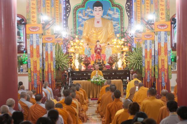 Bình Thạnh: Chùa Hòa Khánh cúng dường trường hạ Long Phước Thọ tỉnh Đồng Nai