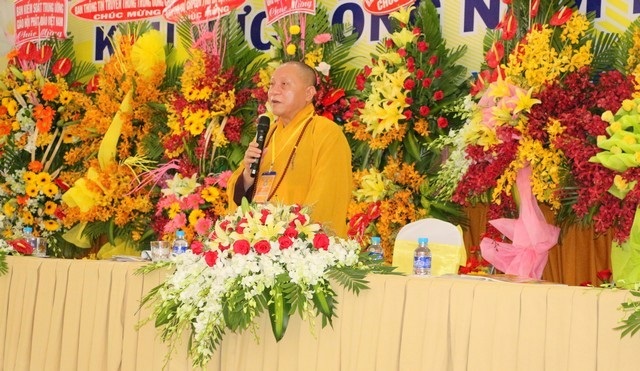 Bình Dương: Buổi chia sẻ tại khóa bồi dưỡng của HT. Thích Gia Quang