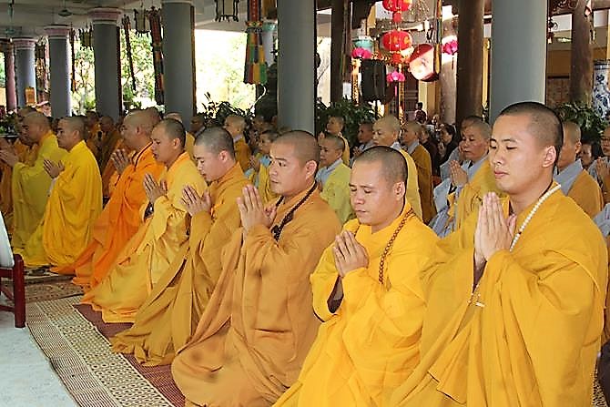 Nam Định: Chùa Cả làm lễ khai pháp (PL 2562- DL 2018)