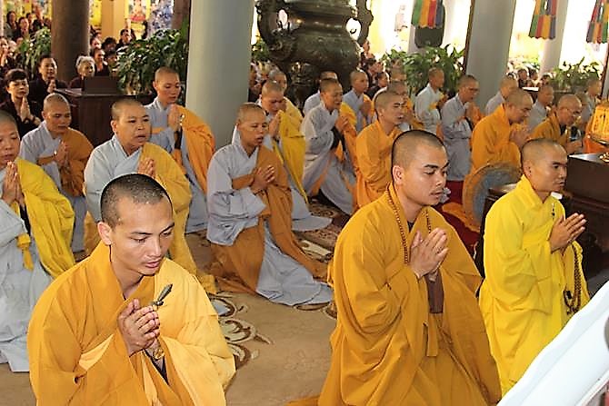 Nam Định: Chùa Cả làm lễ khai pháp (PL 2562- DL 2018)