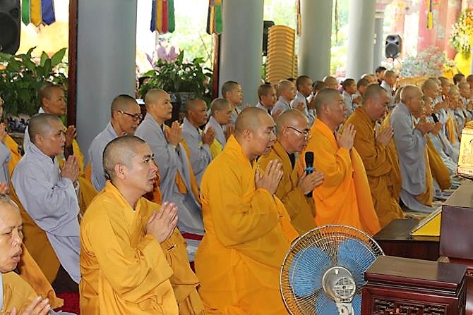 Nam Định: Chùa Cả làm lễ khai pháp (PL 2562- DL 2018)