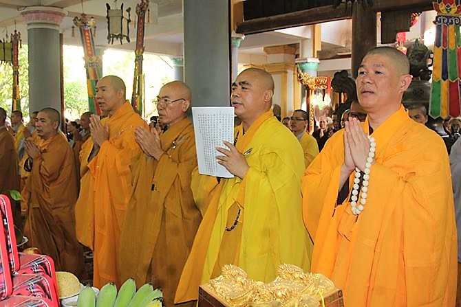 Nam Định: Chùa Cả làm lễ khai pháp (PL 2562- DL 2018)
