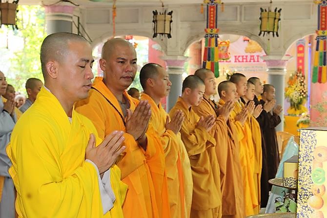 Nam Định: Chùa Cả làm lễ khai pháp (PL 2562- DL 2018)