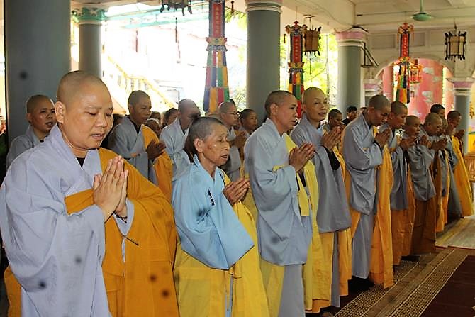 Nam Định: Chùa Cả làm lễ khai pháp (PL 2562- DL 2018)