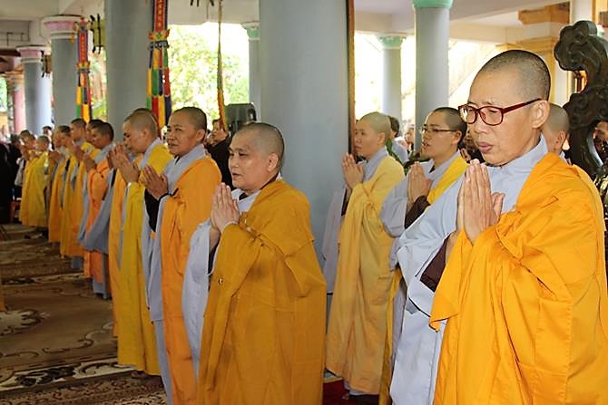 Nam Định: Chùa Cả làm lễ khai pháp (PL 2562- DL 2018)