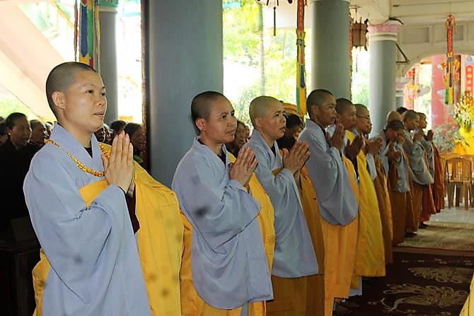 Nam Định: Chùa Cả làm lễ khai pháp (PL 2562- DL 2018)