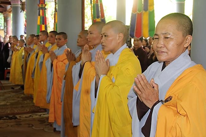 Nam Định: Chùa Cả làm lễ khai pháp (PL 2562- DL 2018)