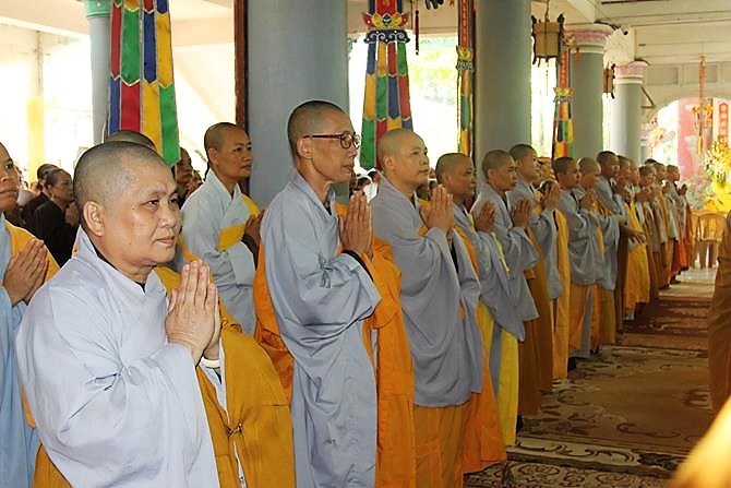 Nam Định: Chùa Cả làm lễ khai pháp (PL 2562- DL 2018)