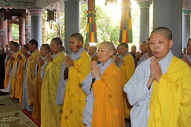 Nam Định: Chùa Cả làm lễ khai pháp (PL 2562- DL 2018)