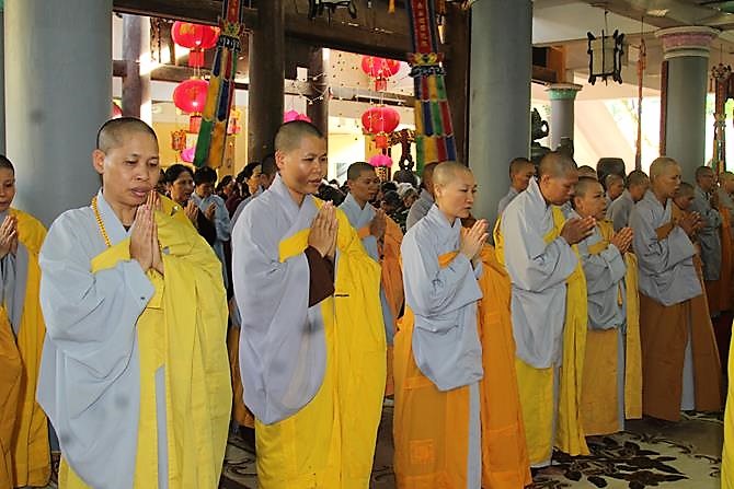 Nam Định: Chùa Cả làm lễ khai pháp (PL 2562- DL 2018)