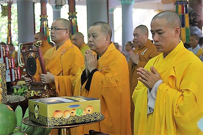 Nam Định: Chùa Cả làm lễ khai pháp (PL 2562- DL 2018)