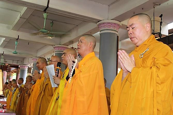 Nam Định: Chùa Cả làm lễ khai pháp (PL 2562- DL 2018)