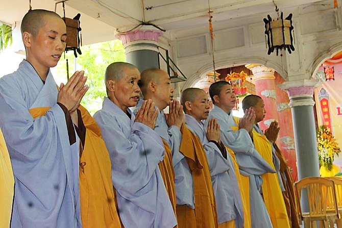 Nam Định: Chùa Cả làm lễ khai pháp (PL 2562- DL 2018)