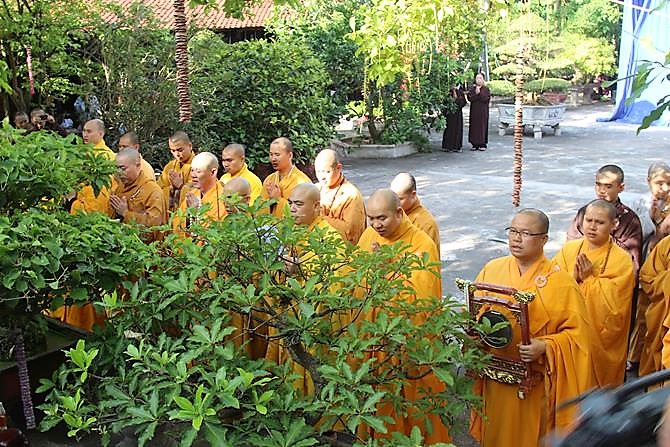 Nam Định: Chùa Cả làm lễ khai pháp (PL 2562- DL 2018)