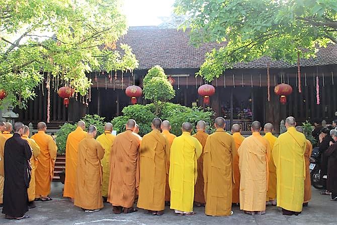 Nam Định: Chùa Cả làm lễ khai pháp (PL 2562- DL 2018)