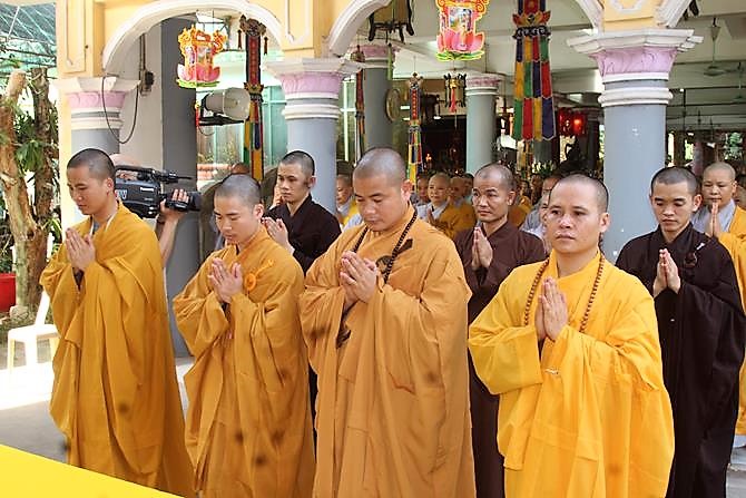 Nam Định: Chùa Cả làm lễ khai pháp (PL 2562- DL 2018)