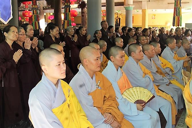 Nam Định: Chùa Cả làm lễ khai pháp (PL 2562- DL 2018)