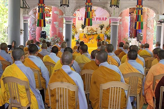 Nam Định: Chùa Cả làm lễ khai pháp (PL 2562- DL 2018)