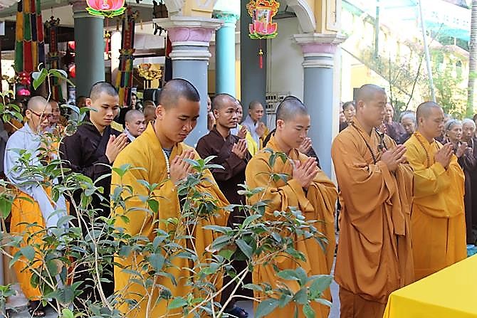 Nam Định: Chùa Cả làm lễ khai pháp (PL 2562- DL 2018)