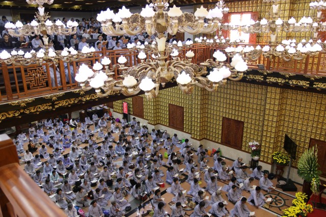 Phút giây chánh niệm với Khóa tu Ngày An Lạc tại Chùa Giác Ngộ - Ngày 18/06/2022
