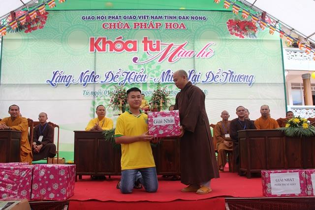 Bế Mạc Khóa Tu Mùa Hè Chùa Pháp Hoa
