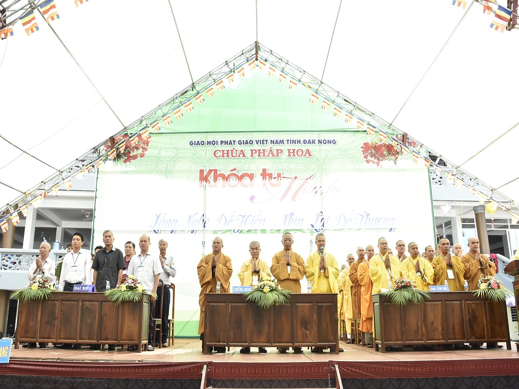 Chùa Pháp Hoa  Khai mạc khóa tu mùa hè năm 2018