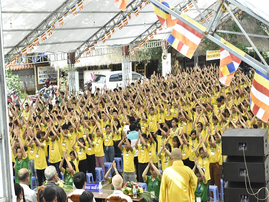 Chùa Pháp Hoa  Khai mạc khóa tu mùa hè năm 2018