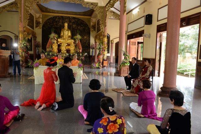 Đắk Lắk: Lễ Hằng thuận của PT Nguyễn Sơn và Kim Hương