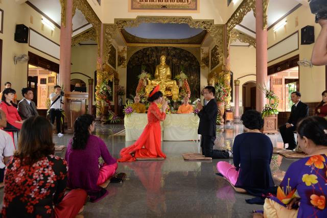 Đắk Lắk: Lễ Hằng thuận của PT Nguyễn Sơn và Kim Hương