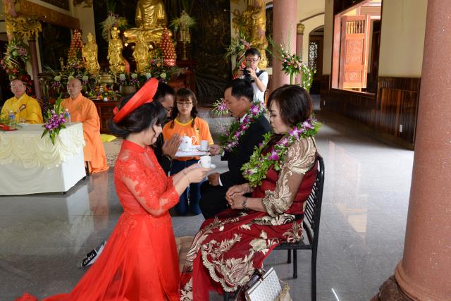 Đắk Lắk: Lễ Hằng thuận của PT Nguyễn Sơn và Kim Hương