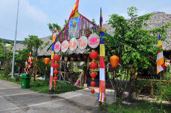 Chùm ảnh : Muôn màu cổng chào tại hội trại Lý Công Uẩn