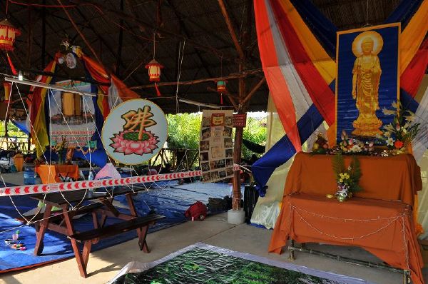 Chùm ảnh : Muôn màu cổng chào tại hội trại Lý Công Uẩn